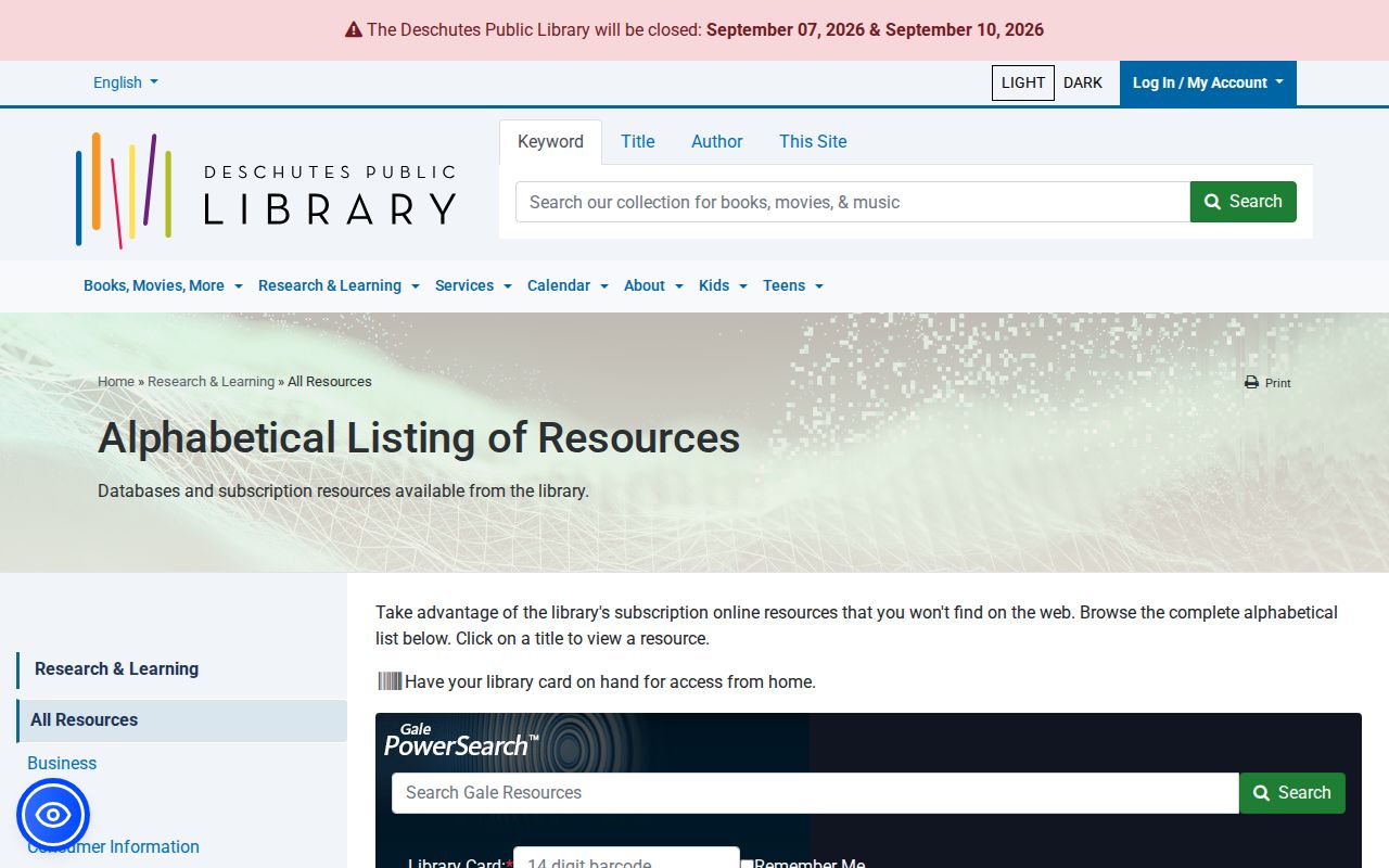 Redmond city directory companion research in Deschutes Public Library resources